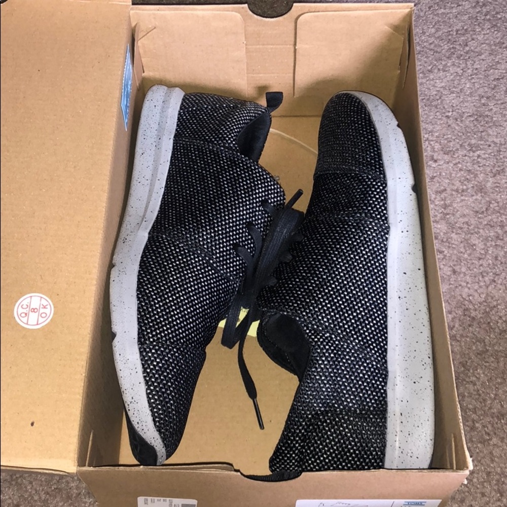 TOMS ‘Del Rey’ Black/grey sneakers